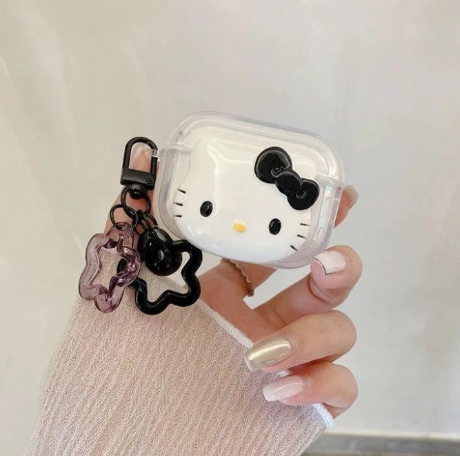 FUNDA PARA AURICULARES GATITO