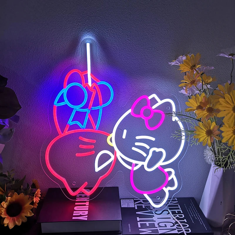 Spider x Kitty Neon