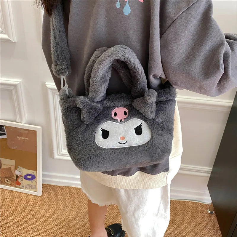 BOLSO DE PELUCHE KITTY