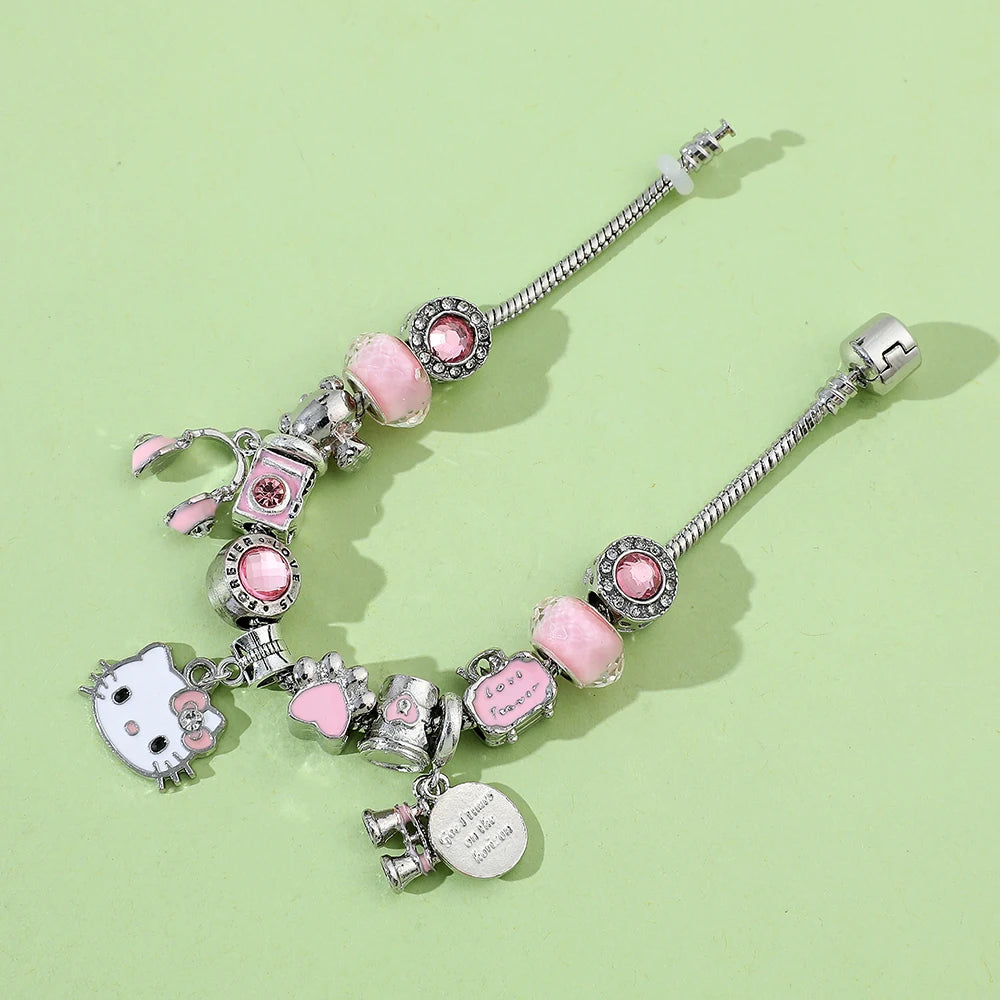 BRACELET PINK KITTY