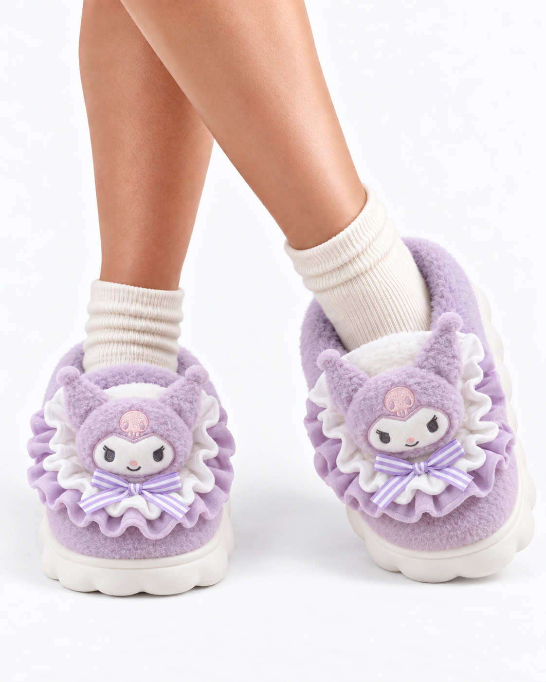 Kawaii Fuzzy Slippers
