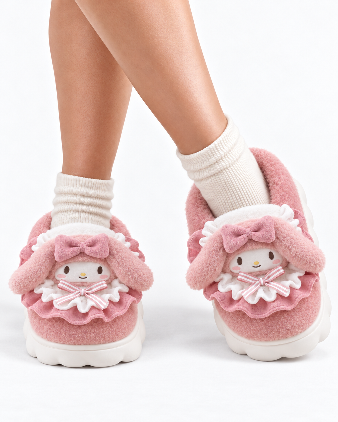 Kawaii Fuzzy Slippers