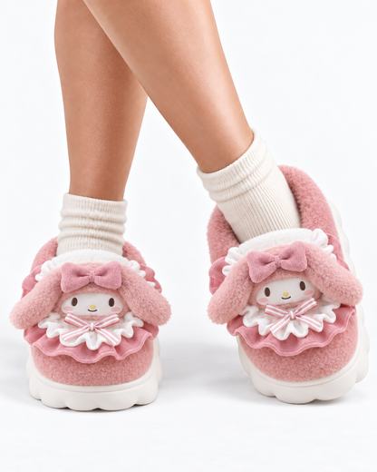 Kawaii Fuzzy Slippers